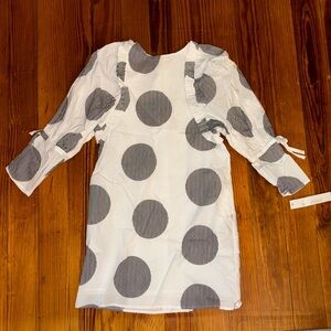 Girls Puffy Sleeve Dress